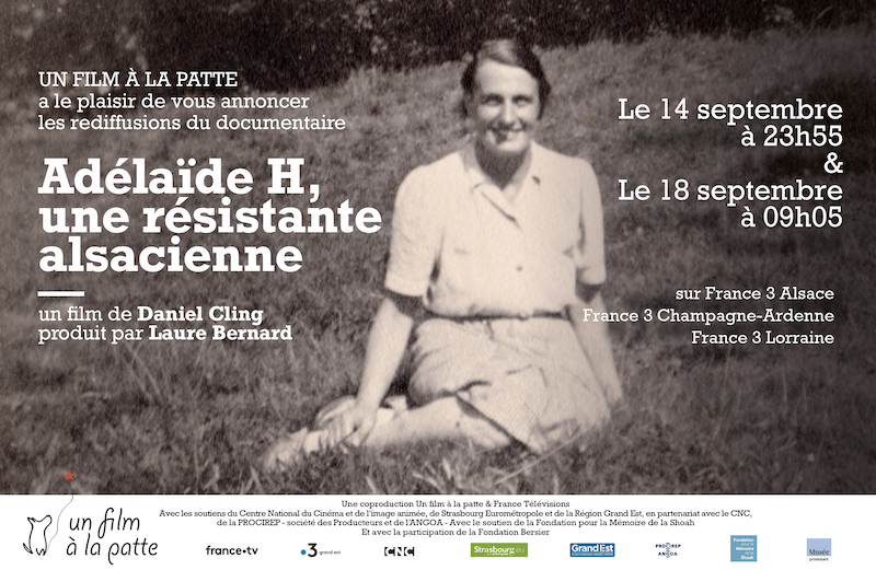 ADÉLAÏDE H., UNE RÉSISTANTE ALSACIENNE